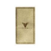 Normaal gesproken plain Gargoyle Apothecary Label (Voorkant)