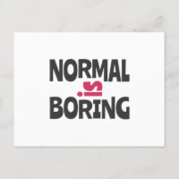 Normaal is Boring
