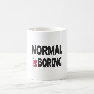 Normaal is Boring Koffiemok