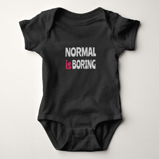 Normaal is saai romper (Voorkant)