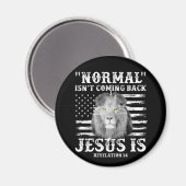 Normaal komt niet terug, maar Jezus is verlossing Magneet (Voorkant / Achterkant)