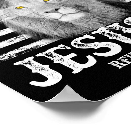 Normaal komt niet terug, maar Jezus is verlossing Poster (Hoek)