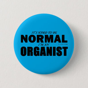 Normaal organisme ronde button 5,7 cm