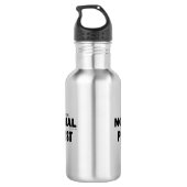 Normaal Pianist Waterfles (Achterkant)