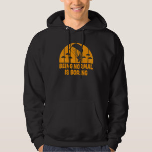 Normaal zijn is paramotorSkydiver 2 knippen Hoodie