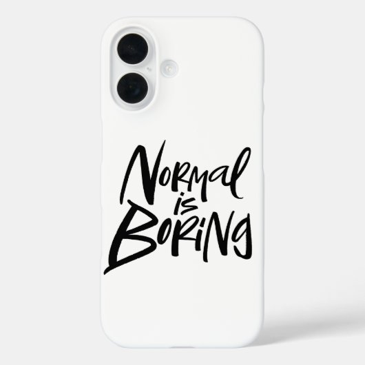 NORMAL BORGT FANTASIENAAM Case-Mate iPhone CASE (Achterkant)