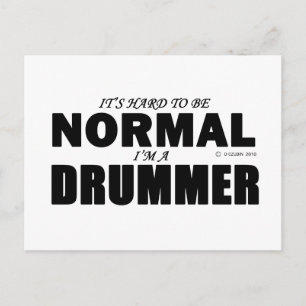 Normal Drummer Briefkaart