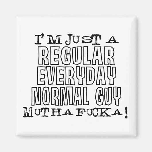 Normal Guy Magneet (Voorkant)
