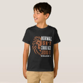 Normal Isnt Coming Back Jesus Is Dad Men Religious T-shirt (Voorkant volledig)