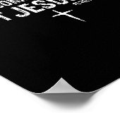 Normal komt niet terug Jezus is Poster (Hoek)