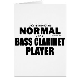 Normale Bass Clarinet Player