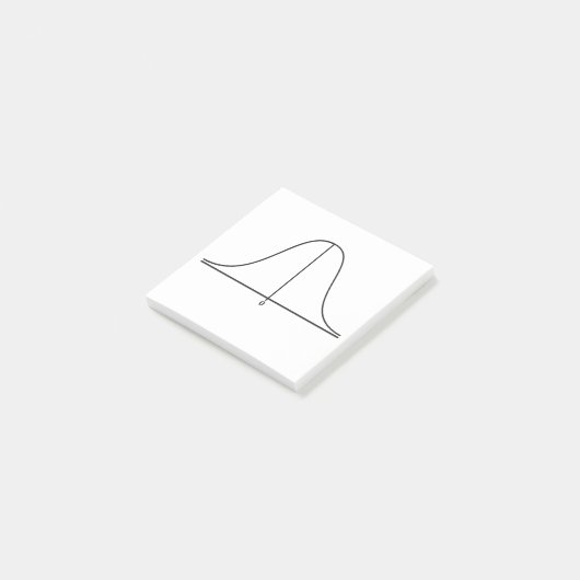 Normale distributie (S) Post-it® Notes (Schuin)