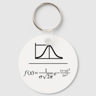 Normale distributie sleutelhanger
