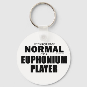 Normale Euphonium Player Sleutelhanger