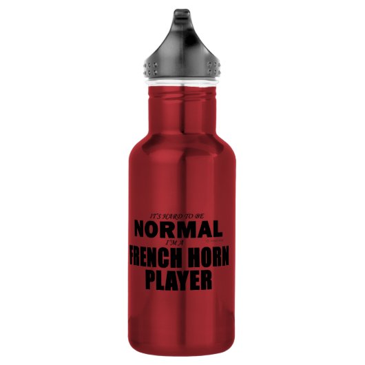 Normale Franse Horn Player Waterfles (Rechts)