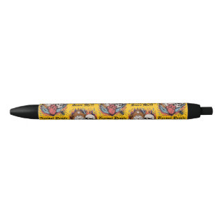 Normale Mensen Bang Voor Me Zwarte Inkt Pen