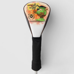 'Normale mensen maken me bang' Humourous Frankenst Golfheadcover