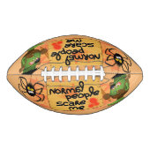 'Normale mensen schrikken me' Frankenstein karakte American Football (Voorkant)