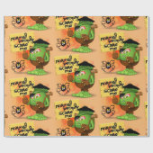 'Normale mensen schrikken me' Frankenstein karakte Cadeaupapier (Vlak)