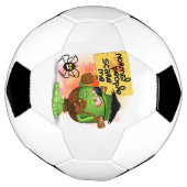 'Normale mensen schrikken me' Frankenstein karakte Voetbal (Gedraaid)