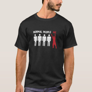 Normale Mensen vun Hip Hop Dj Dancer T-shirt