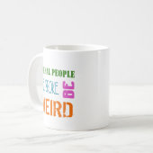 Normale Mensen zijn gek op Mok (Voorkant links)