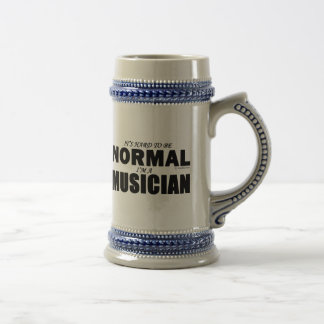 Normale musicus Beer Stein Bierpul
