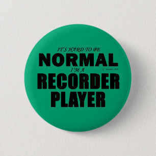 Normale Recorder Player Ronde Button 5,7 Cm