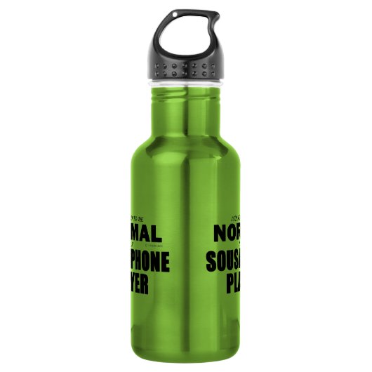 Normale Sousaphone Player Waterfles (Voorkant)