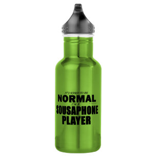 Normale Sousaphone Player Waterfles
