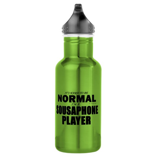Normale Sousaphone Player Waterfles (Rechts)