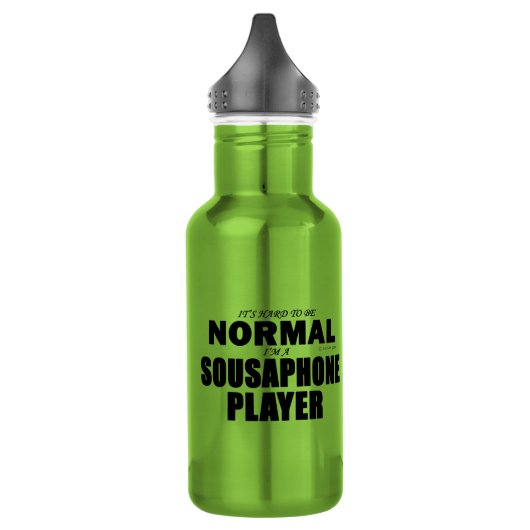Normale Sousaphone Player Waterfles (Links)