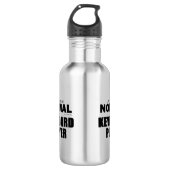 Normale toetsenbordspeler waterfles  (Voorkant)