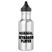 Normale toetsenbordspeler waterfles  (Rechts)