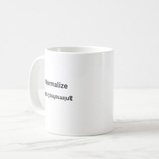 Normaliser non conforme Mug (Devant gauche)