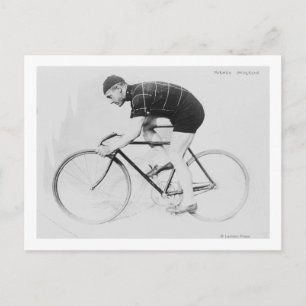 Norman Anderson Side Uitzicht of Racing Bicycle Briefkaart