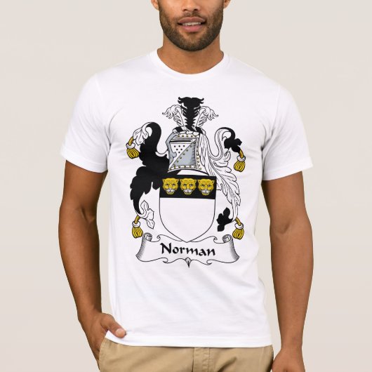 Norman Family Crest T-shirt (Voorkant)