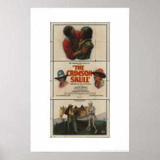 Norman Fil Co. cadeaus The Crimson Skull Poster