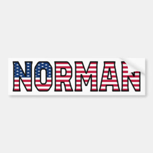 Norman Nom Vorname USA Aufkleber Sticker Auto