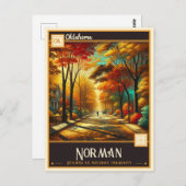 Norman, Oklahoma |  Briefkaart (Voorkant / Achterkant)