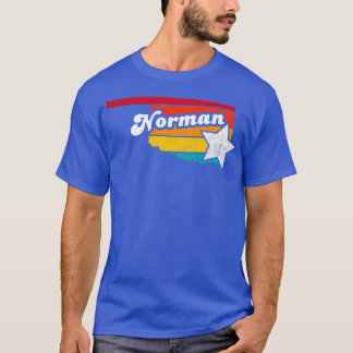 Norman Oklahoma Distress Souvenir 2 T-shirt