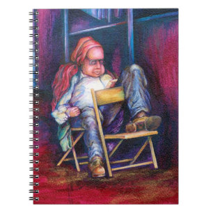 Norman Perfers om in zijn slaap te tekenen Notitieboek