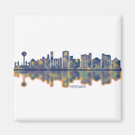 Norman Skyline Magneet (Voorkant)