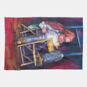 Norman verkiest in zijn slaap te tekenen theedoek (Horizontaal)