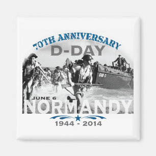 Normandië 70e D-Day Jubileum Magneet