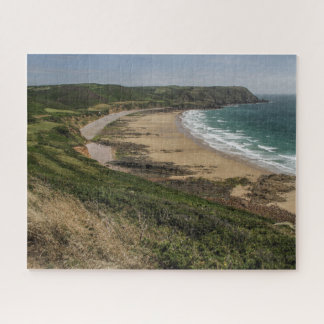 Normandie France Jigsaw Puzzle - Ecalgrain Bay