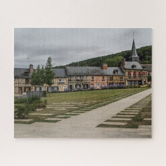 Normandie France Jigsaw Puzzle - Le Bec Hellouin (Horizontal)