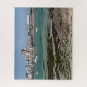 Normandie France Jigsaw Puzzle - Village Barfleur (Vertical)