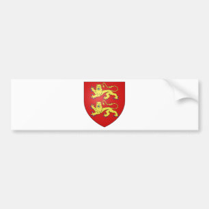 Normandië (Frankrijk) Wapenmunt Bumpersticker