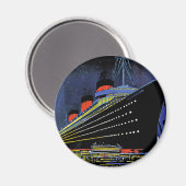 Normandie in Night Magneet (Voorkant / Achterkant)